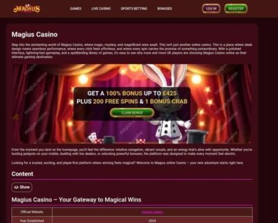 Découvrez les Avantages du Casino En Ligne Magius en France