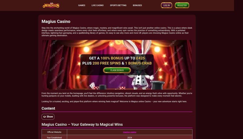 Découvrez les Avantages du Casino En Ligne Magius en France